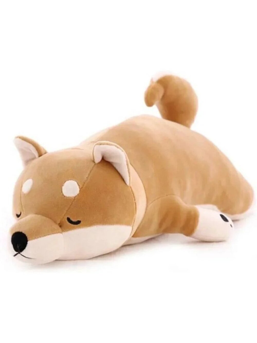 30'' Shiba Inu Plush Stuffed Animal  Sleeping Dog Toy for Kids